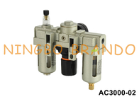 AC3000-02 1/4&quot; SMC Typ Pneumatyczny regulator filtra lubrykator Oczyszczanie źródła powietrza