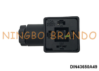 PG9 3P+E DIN43650A Złącze wiertnicze wału magnetycznego AC DC IP65 Czarny