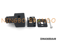 PG9 3P+E DIN43650A Złącze wiertnicze wału magnetycznego AC DC IP65 Czarny