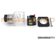 DIN43650A PG11 2P+E łącznik z cewką magnetyczną z wskaźnikiem LED IP65 AC DC