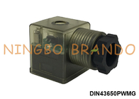 DIN43650A Elektrooszczędny złącze cewki wału magnetycznego 220VAC 2P+E IP65