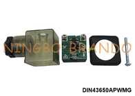 DIN43650A Elektrooszczędny złącze cewki wału elektronoidowego 12VDC 24VDC 2P+E IP65