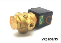 24 V DC VX31 / VX32 / VX33 Bezpośrednio sterowany 3-portowy pneumatyczny zawór elektromagnetyczny do powietrza / wody