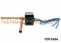 FDF2A94 Elektrozawór chłodniczy SANHUA Typ Normalnie zamknięty 2-drogowy kąt prosty AC220V