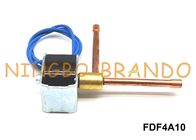 FDF4A10 Elektrozawór chłodniczy z zaworem elektromagnetycznym 1/4 &amp;#39;&amp;#39; 6,35 mm OD AC 220 V Normalnie zamknięty