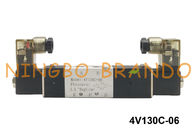 BSPT 1/8 &quot;4V130C-06 Airtac Typ Pneumatyczny elektromagnetyczny zawór powietrzny 5-drogowy 3-pozycyjny DC12V AC110V