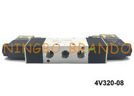 4V320-08 1/4 &quot;BSPT AirTAC Typ Pneumatyczny zawór elektromagnetyczny 5/2 Way Kierunkowe sterowanie DC24V