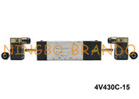 PT 1/2 &quot;4V430C-15 Airtac Typ Zamknięty środkowy elektrozawór zwrotny 5/3 drogowy AC110V AC220V
