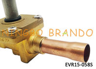 032L1228 Danfoss Typ EVR15 5/8 &quot;Elektrozawór Vave do układu chłodniczego i klimatyzacji Korpus z mosiądzu bez cewki
