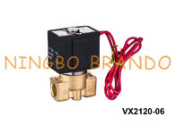 Mosiężny zawór elektromagnetyczny typu SMC do oleju 3/8 `` VX2120-10 1/2 '' VX2120-15 220VAC 24VDC