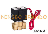 1/8 &quot;VX2120-06 1/4&quot; VX2120-08 mosiężny zawór elektromagnetyczny do oleju wodnego gaz SMC typ 220V 24V