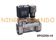 2 1,5-calowy elektryczny zawór elektromagnetyczny ze stali nierdzewnej SPU225A-20 SPU225A-14 24V DC 220V AC