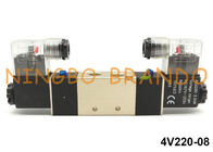 1/4 `` 4V220-08 Pneumatyczny zawór elektromagnetyczny typu Airtac 5-drożny 2-pozycyjny 220 V.