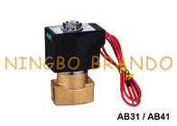 AB31 AB41 CKD Typ 2-drogowy mosiężny zawór elektromagnetyczny NC 1/8 '' 1/4 '' 3/8 '' 1/2 ''