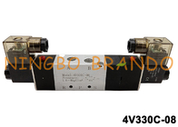 Airtac Type 1/4 &amp;#39;&amp;#39; 4V330C-08 Elektromagnetyczny zawór powietrza 5 pozycji 3 sposób