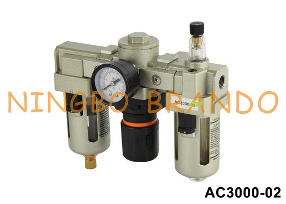 AC3000-02 1/4" SMC Typ Pneumatyczny regulator filtra lubrykator Oczyszczanie źródła powietrza