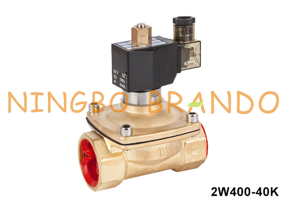 1.5'' 2-stronny, otwarty w sposób normalny, wodny zawór magnetyczny z mosiądzu AC220V AC110V DC24V DC12V