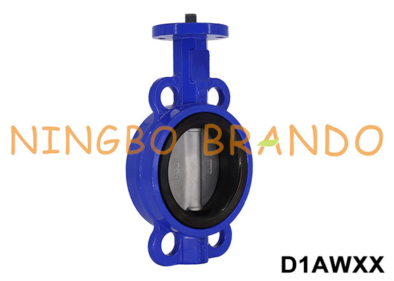 DN25 do DN1200 Bezgłowy Wafer typu Butterfly Valve Węglowa Stal