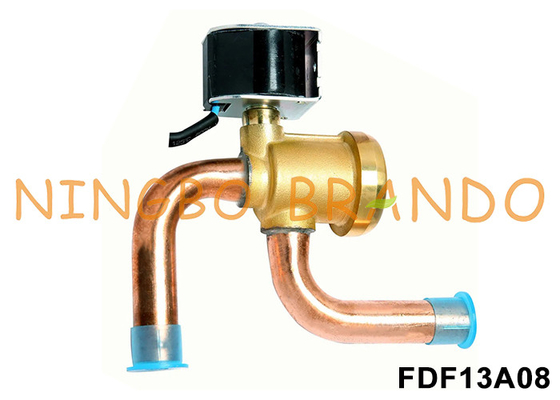 FDF13A08 5/8'' Sanhua Typ Solenoid Valve dla pompy ciepła 24V 110V 220V