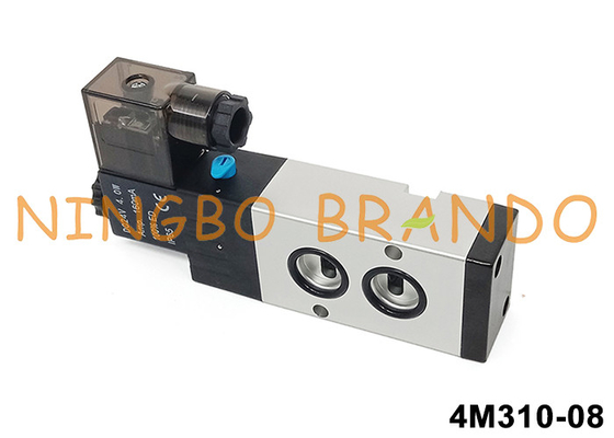 Airtac Typ 4M310-08 Namur Pilot Solenoid Valve 5/2 Way 24V 220V