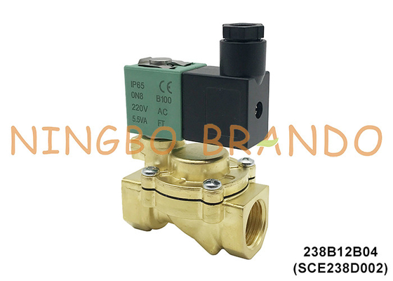 SCE238D002 1/2' ASCO Typ mosiężny elektryczny zawór magnetyczny 220VAC 110VAC 24VDC