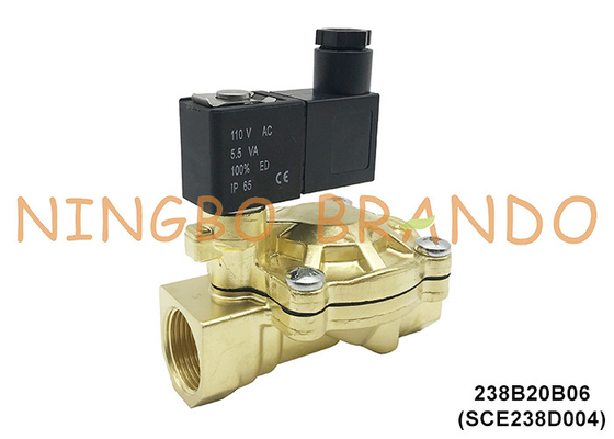 SCE238D004 3/4' ASCO Typ Elektryczny Płytkowy Zawór Solenoidalny Do Wody 24V 110V 220V