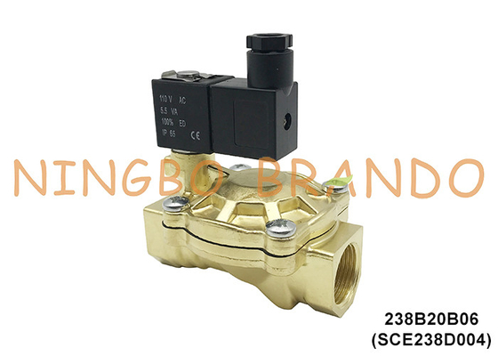 SCE238D004 3/4' ASCO Typ Elektryczny Płytkowy Zawór Solenoidalny Do Wody 24V 110V 220V