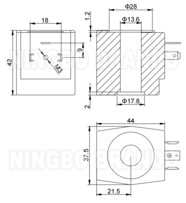 Węzeł zaworu magnetycznego typu Watson PC1 do zaworu odbiornika pyłu 24V 220V