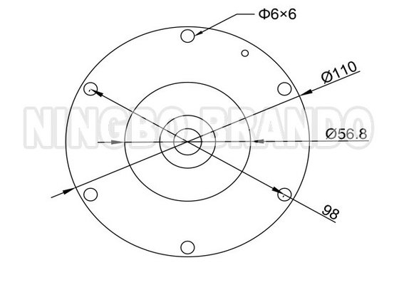 K3500 M1581 K3501 K3502 M1591 Zestaw do diafragmy dla Goyen CA35T RCA35T