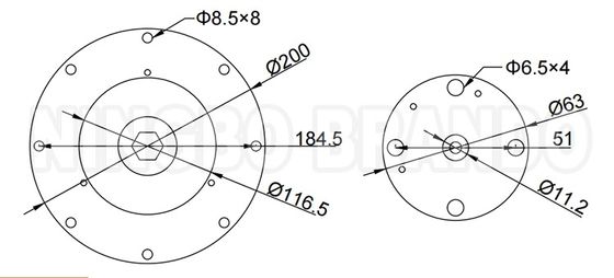K10200 K10201 Zestaw membran do zaworu impulsowego Goyen 4'' CA102MM RCA102MM