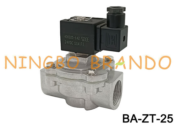 1'' Przelotowy zawór impulsowy do odpylacza, 24VDC 110VAC 220VAC