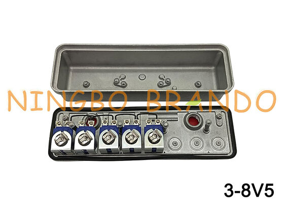 3-8V5 Obudowa zaworu zdalnego sterowania kolektora, sterownik RCA3-8V5 220V 110V 24V