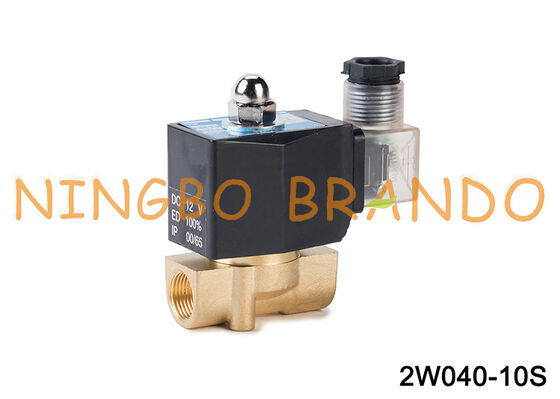 2-drogowy 2W040-10 Elektryczny zawór elektromagnetyczny Woda Powietrze Normalnie zamknięty