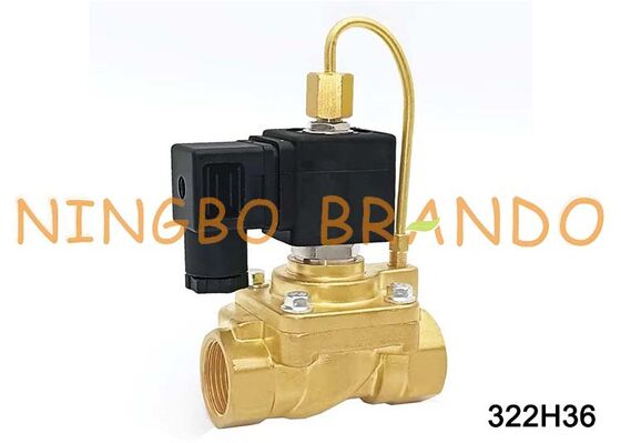 Wysokociśnieniowy zawór elektromagnetyczny typu Parker G3/4'' 322H36 Normalnie otwarty 24 V 220 V