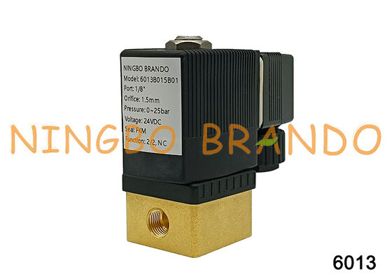 Zawór elektromagnetyczny bezpośredniego działania typu 6013 z mosiądzu 1/8'' 1/4''