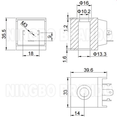 BC1 B6 BDF 688 Cewka elektromagnesu do zaworu ekspresu do kawy CEME 12V 24V 110V 220V