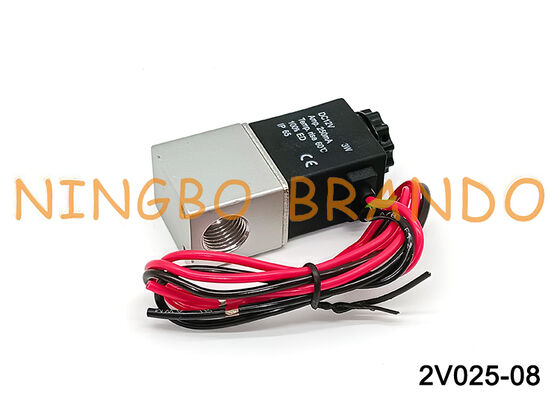 AIRTAC typ 2V025-08 2-drogowy zawór elektromagnetyczny, wolne przewody 1/4''