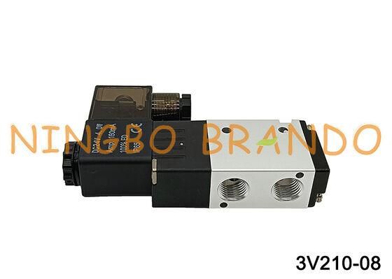 Airtac Typ 3V210-08-NC 3V210-08-NO Zawór elektromagnetyczny 3/2-drogowy Seria 3V200