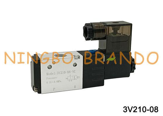 Airtac Typ 3V210-08-NC 3V210-08-NO Zawór elektromagnetyczny 3/2-drogowy Seria 3V200