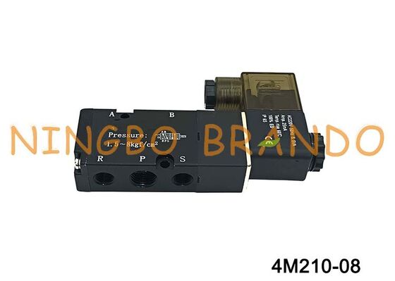 Zawór elektromagnetyczny NAMUR typu 4M210-08 Airtac 4M21008A 5/2-drogowy, seria 4M