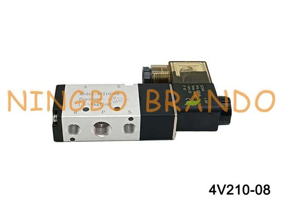 Airtac Typ 4V210-08 Elektrozawór powietrza 5/2-drogowy Seria 4V200