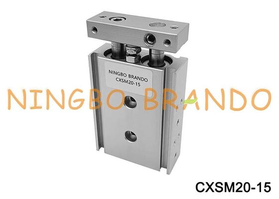 Typ SMC CXSM20-15 cyl Prowadnica Pneumatyczny cylinder pneumatyczny z podwójnym prętem, średnica 20 mm, skok 15 mm