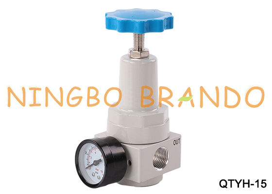 QTYH-15 1/2'' Pneumatyczny regulator powietrza QTYH pod wysokim ciśnieniem 35 barów z manometrem