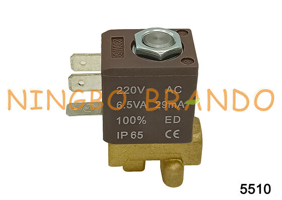 Zawór elektromagnetyczny mosiężny typu CEME dla przemysłu 5510 NC 1/8 '' 24 V 220 V