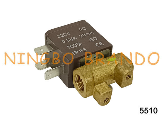 Zawór elektromagnetyczny mosiężny typu CEME dla przemysłu 5510 NC 1/8 '' 24 V 220 V