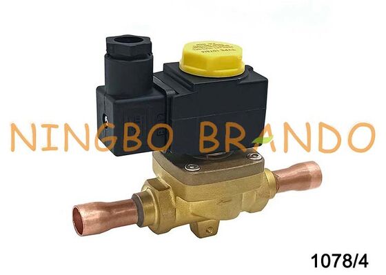 Zawór elektromagnetyczny typu Castel 1/2 '' lutowany 1078/4 1078/4A6 1078/4A7 24V 110V 220V