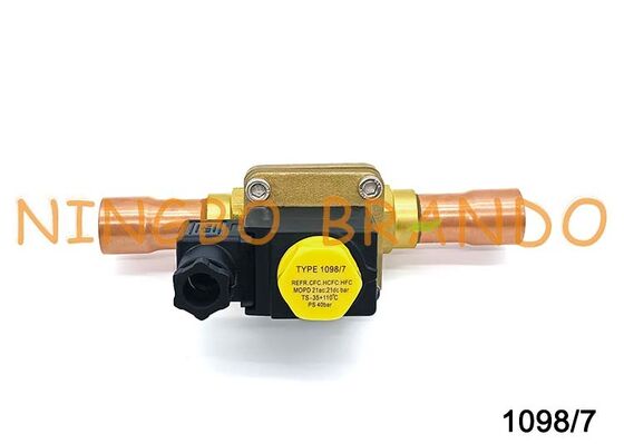 1098/7 Castel Typ Zawór Elektromagnetyczny Zwykle Zamknięty 7/8'' Lutowany 1098/7A7