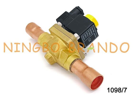 1098/7 Castel Typ Zawór Elektromagnetyczny Zwykle Zamknięty 7/8'' Lutowany 1098/7A7