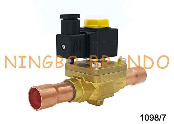 1098/7 Castel Typ Zawór Elektromagnetyczny Zwykle Zamknięty 7/8'' Lutowany 1098/7A7