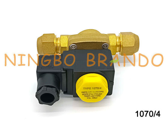 Zawór elektromagnetyczny chłodniczy typu Castel 1070/4 1/2 '' SAE 220 V 110 V 24 V
